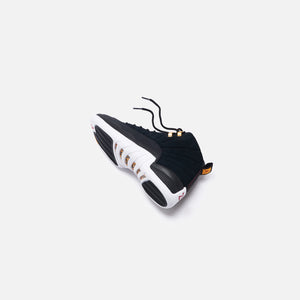 Jordan Mens Retro 12 Basketball Shoes Black/White/Taxi/Varsity Red Size 08.0