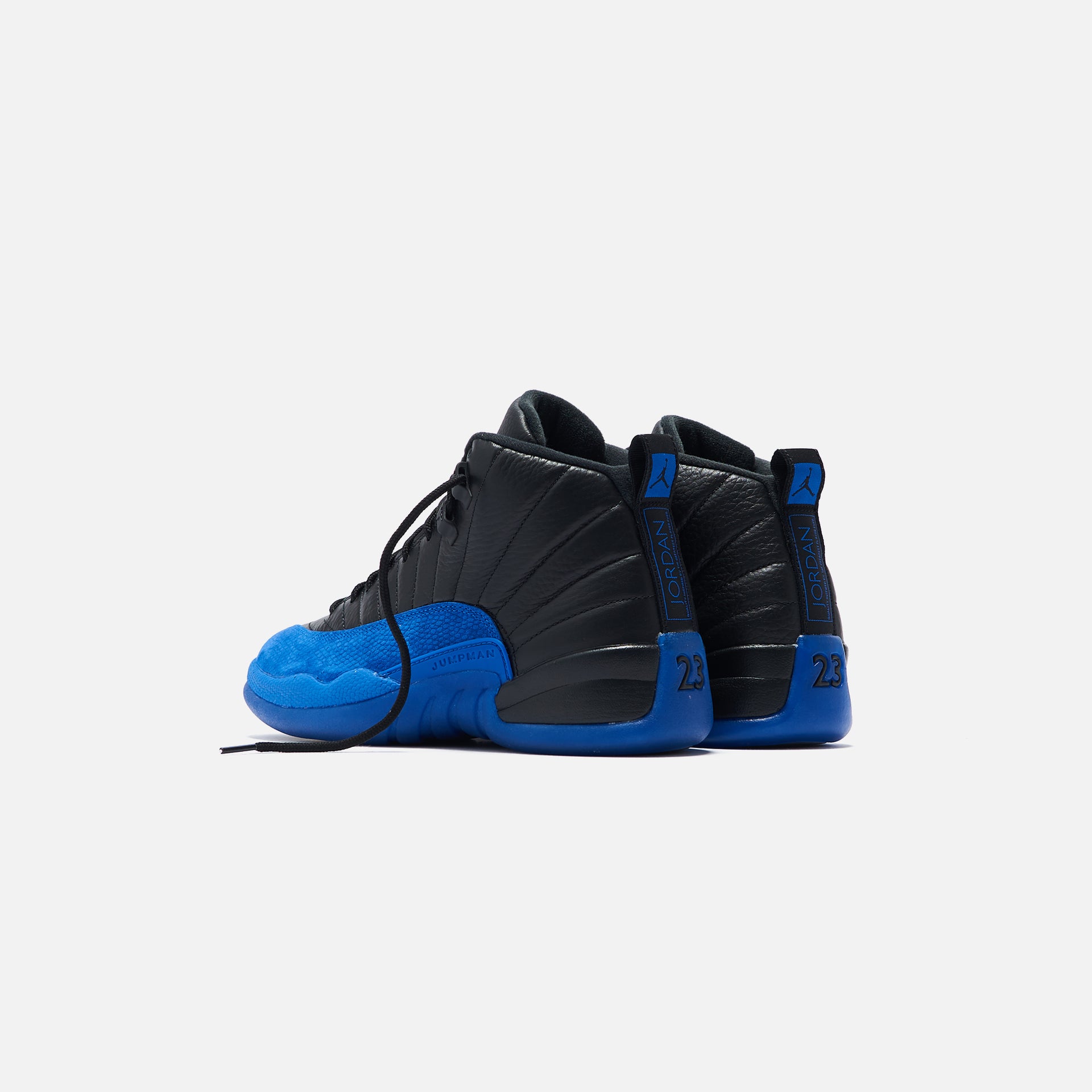 Nike Air Jordan 12 Retro - Black / Racer Blue / Metallic silver