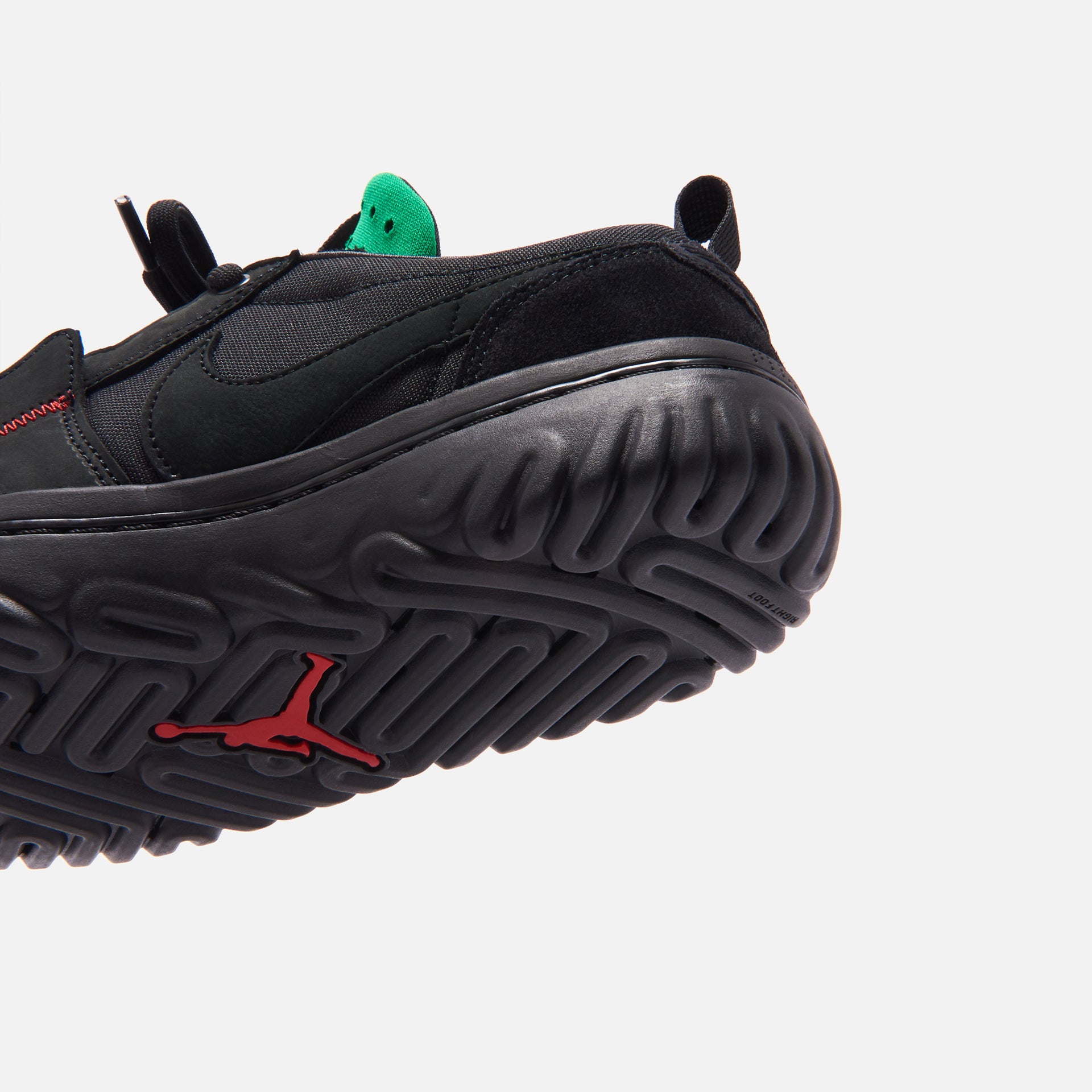 Nike Air Jordan 1 Low React Fearless - Black / Varsity Red / Lucky Green