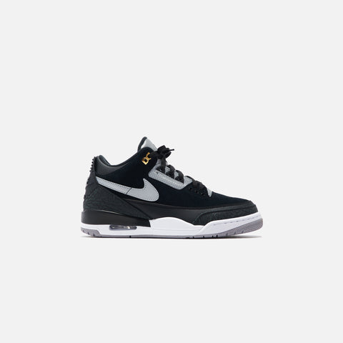 Nike Air Jordan 3 Retro TH SP - Black / Cement Grey / Metallic Gold