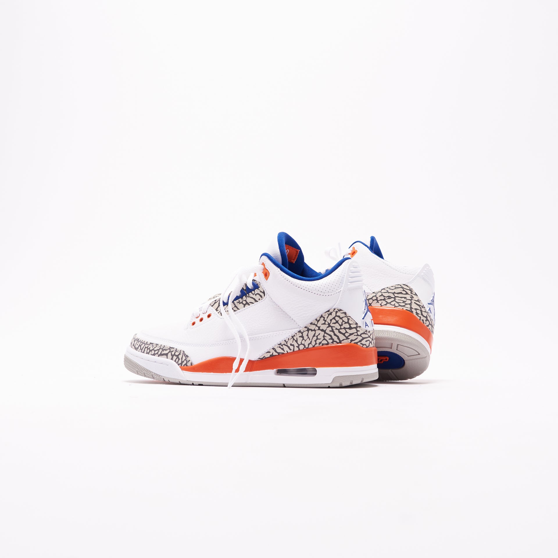 Nike Air Jordan 3 Retro - White / Orange / Grey / Royal