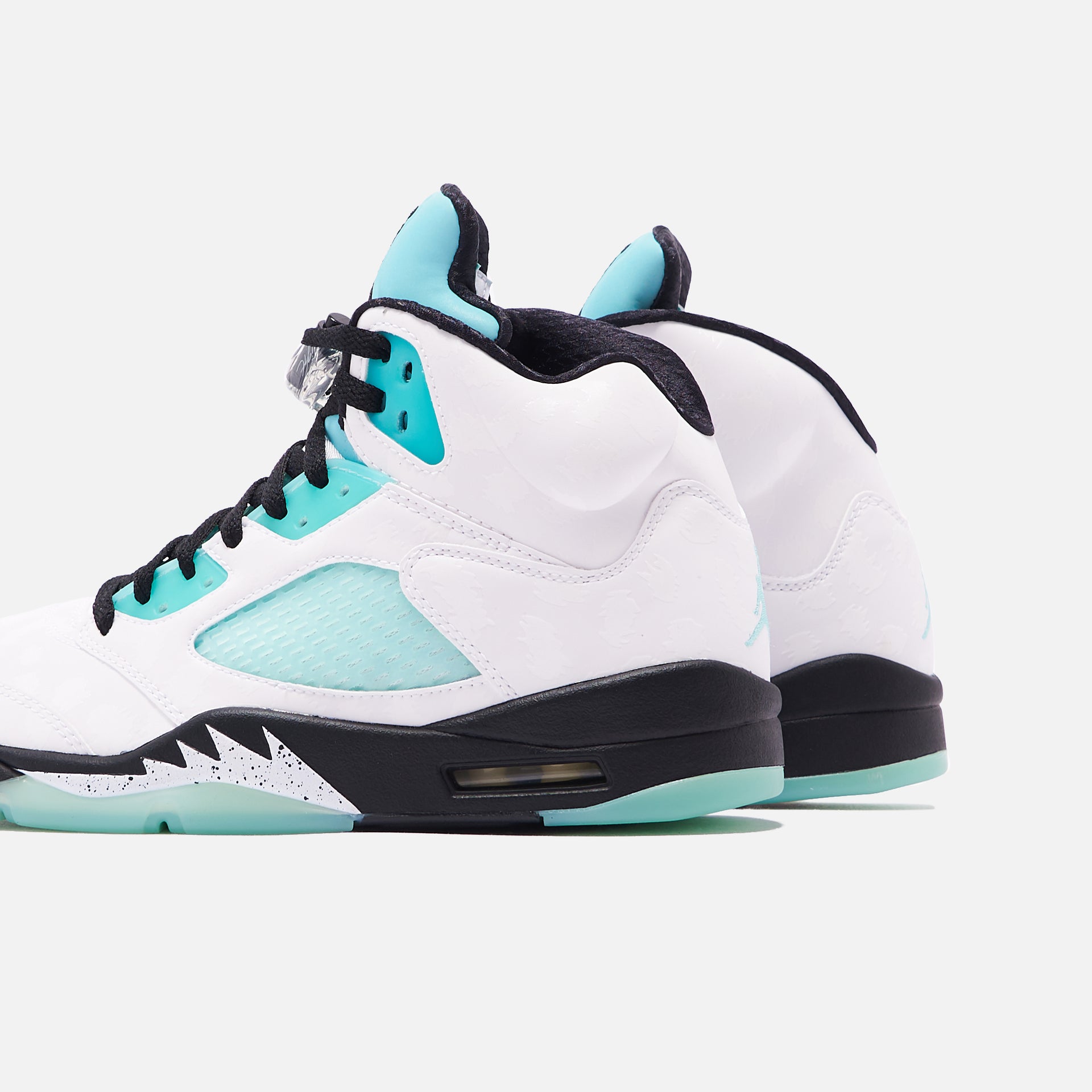 Nike Air Jordan 5 Retro Single Day - White / Black / Island Green