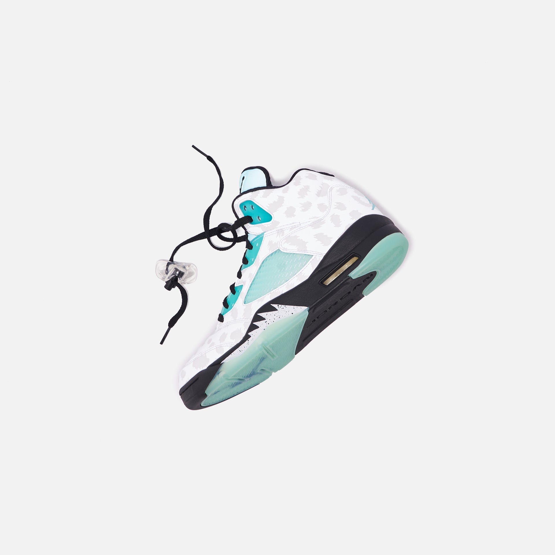 Nike Air Jordan 5 Retro Single Day - White / Black / Island Green