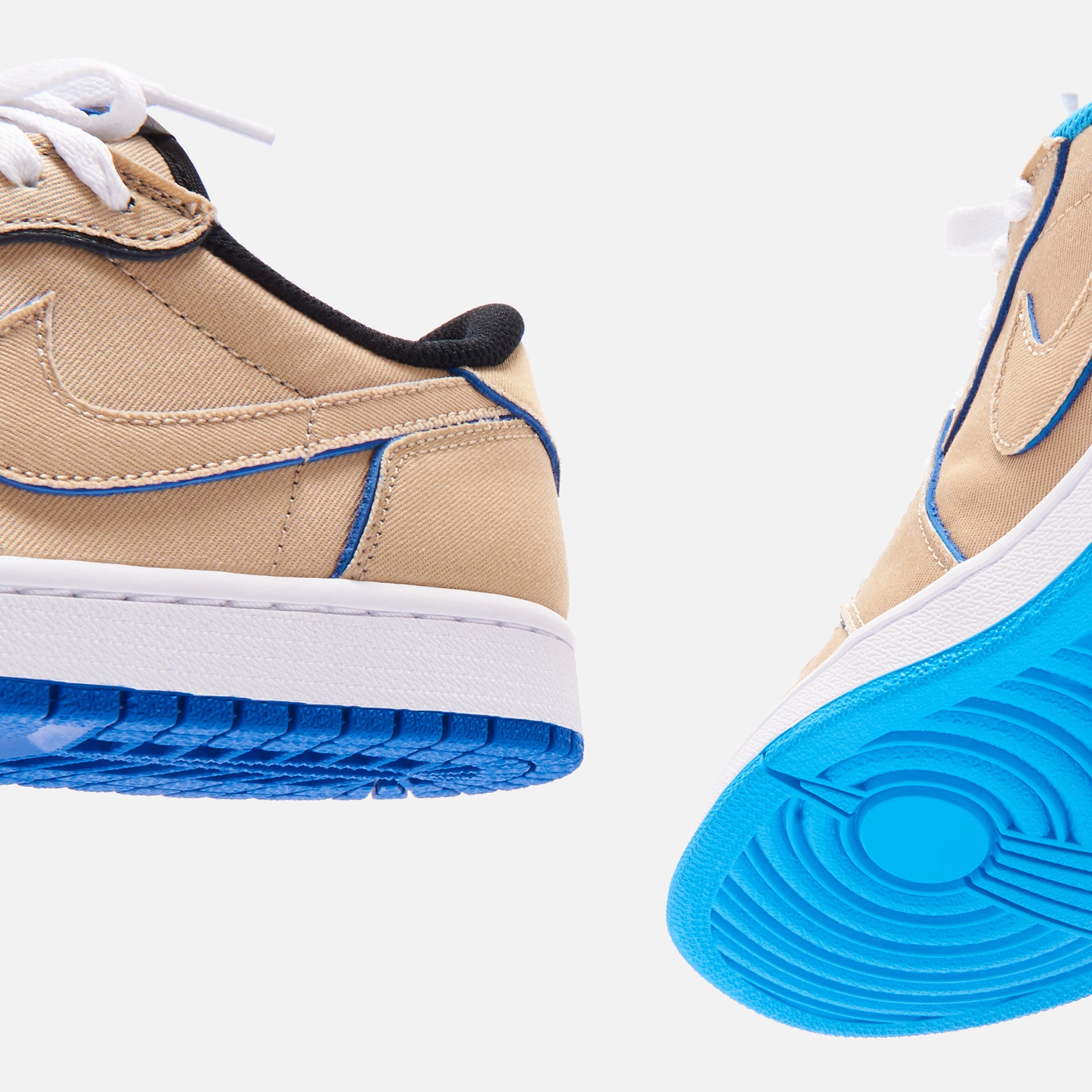 Nike Air Jordan 1 Low SB - Desert Ore / Royal Blue / Dark Powder Blue