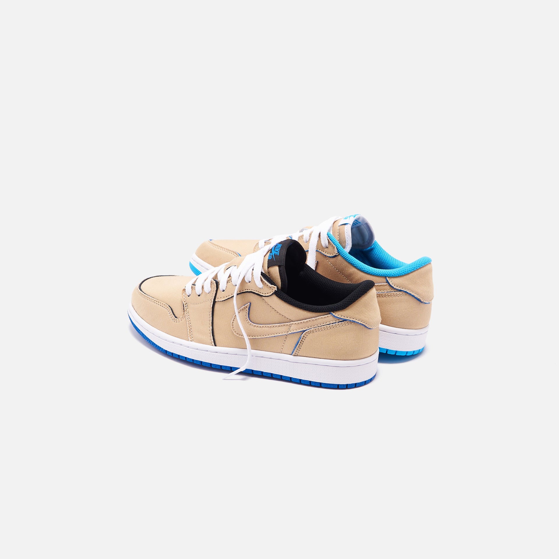 Nike Air Jordan 1 Low SB - Desert Ore / Royal Blue / Dark Powder Blue