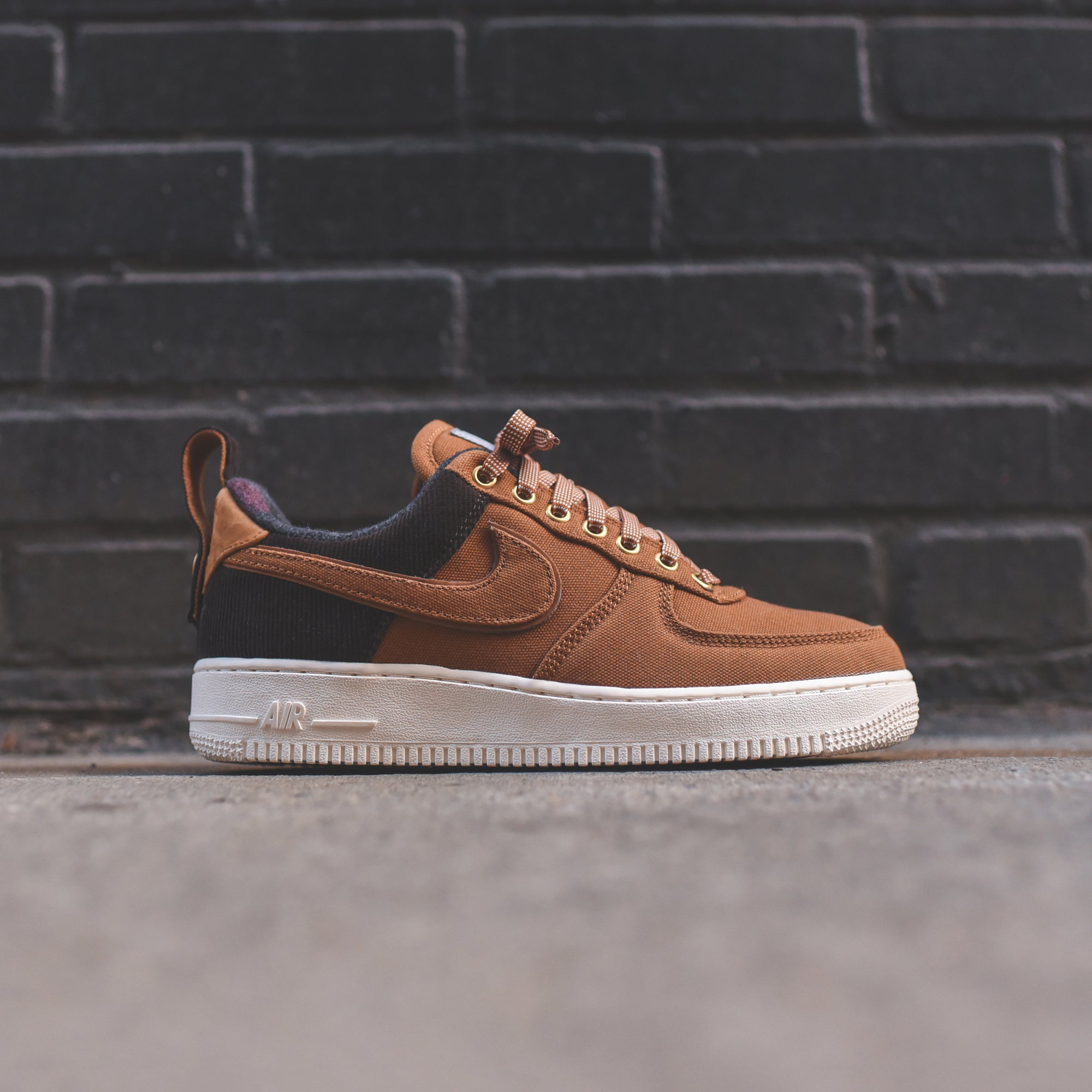 Nike Air Force 1 07 PRM WIP GS - Brown / Ale Brown / Sail – Kith