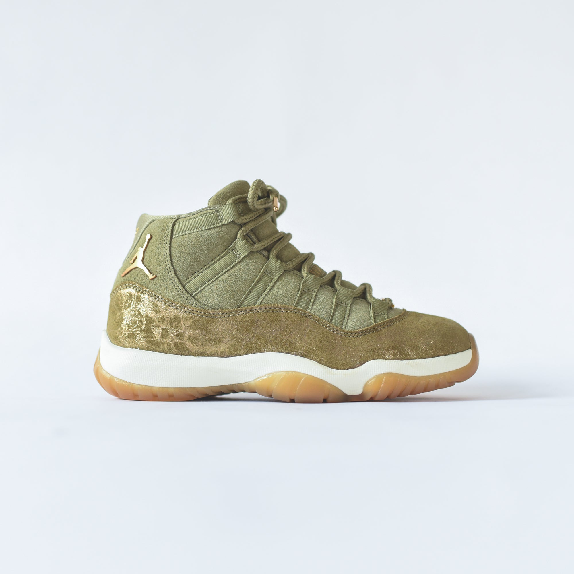 Air jordan 11 retro neutral olive sale