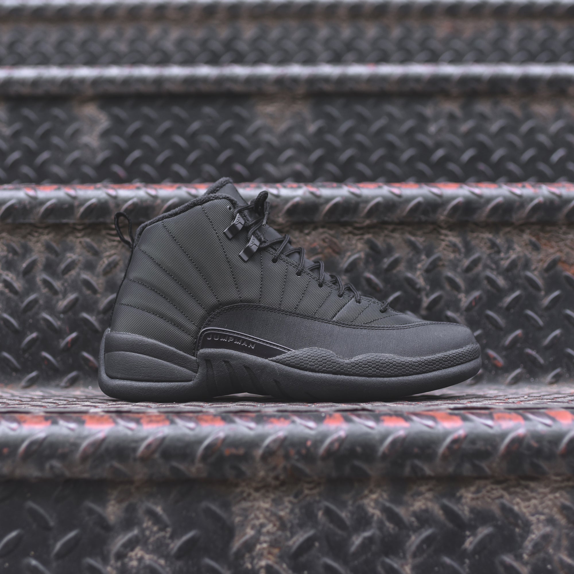 Nike Air Jordan 12 Retro Black Anthracite Kith