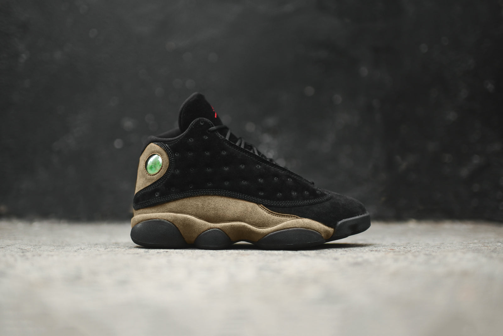 Jordan 13 black and olive online