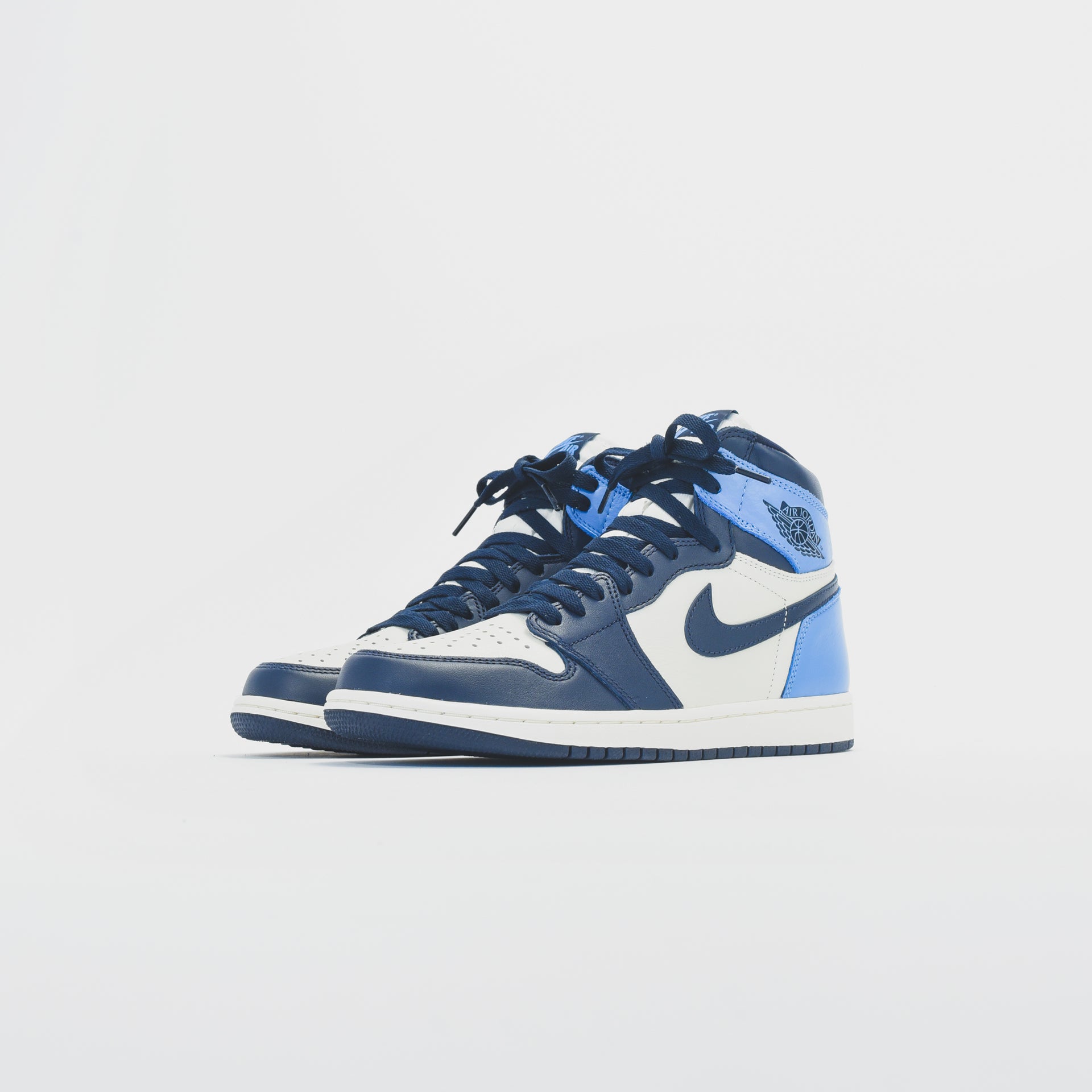 Nike GS Air Jordan 1 Retro High OG - Sail / Obsidian / University Blue