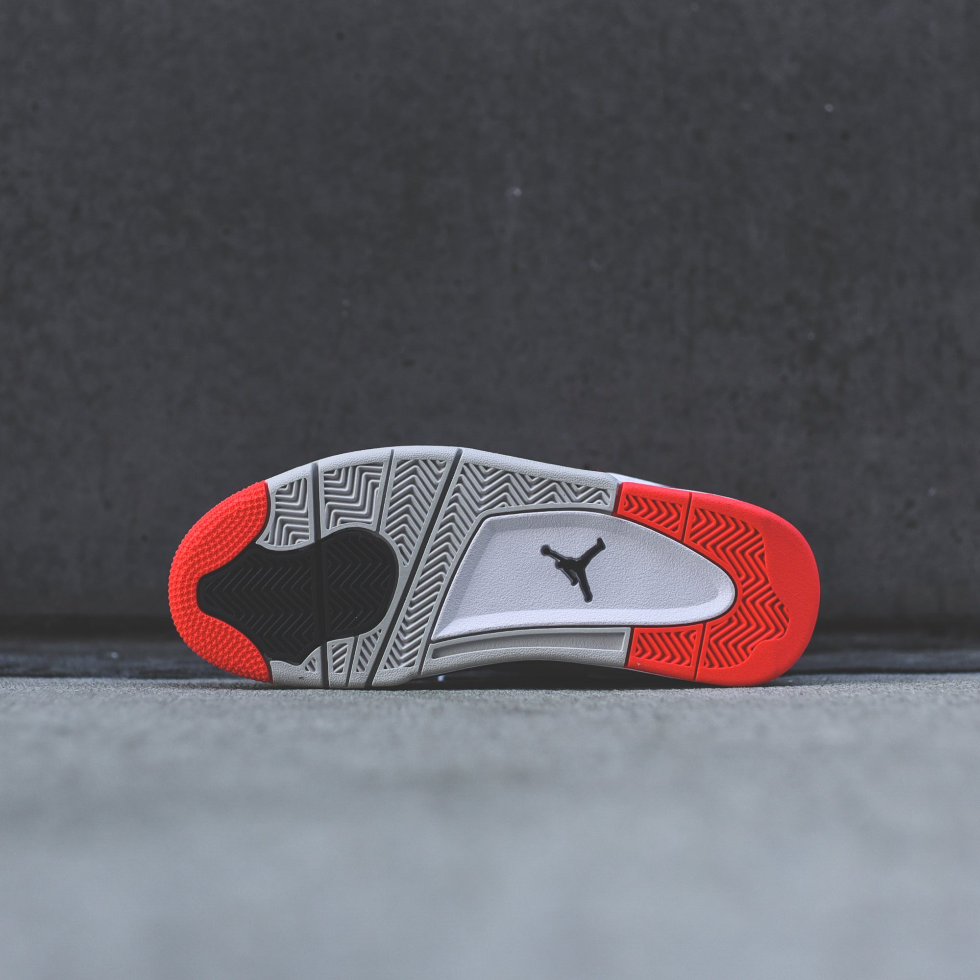 Nike Air Jordan 4 Retro - White / Black / Bright Crimson – Kith