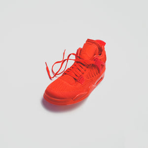 Nike Air Jordan 4 Retro Flyknit - University Red / Black