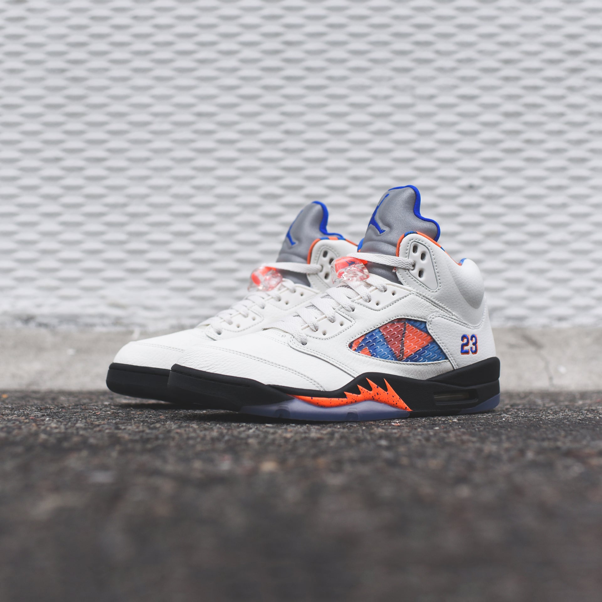 Nike TD Air Jordan 5 Retro - Sail / Racer Blue / Cone Black