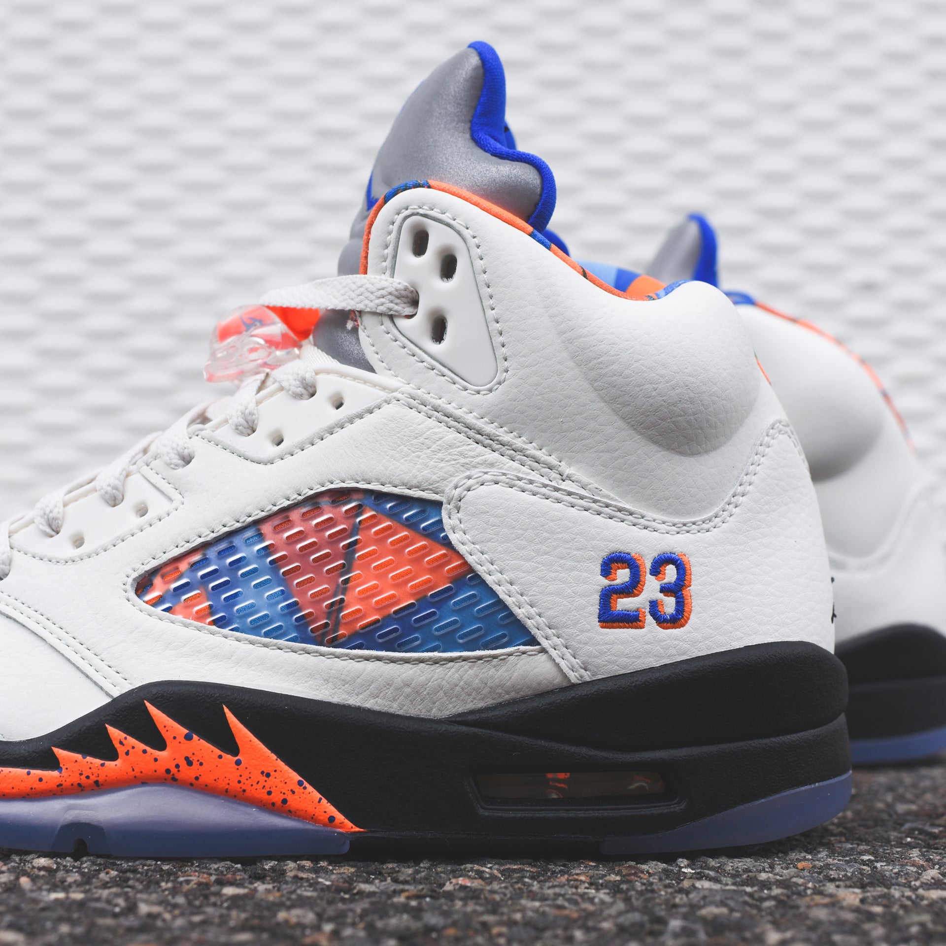 Nike TD Air Jordan 5 Retro - Sail / Racer Blue / Cone Black