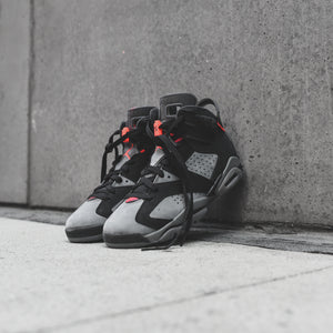 Nike Air Jordan 6 Retro PSG - Iron Grey / Black / Infrared