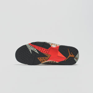 Nike x Patta Air Jordan 7 Retro - Shimmer / Tough Red / Velvet