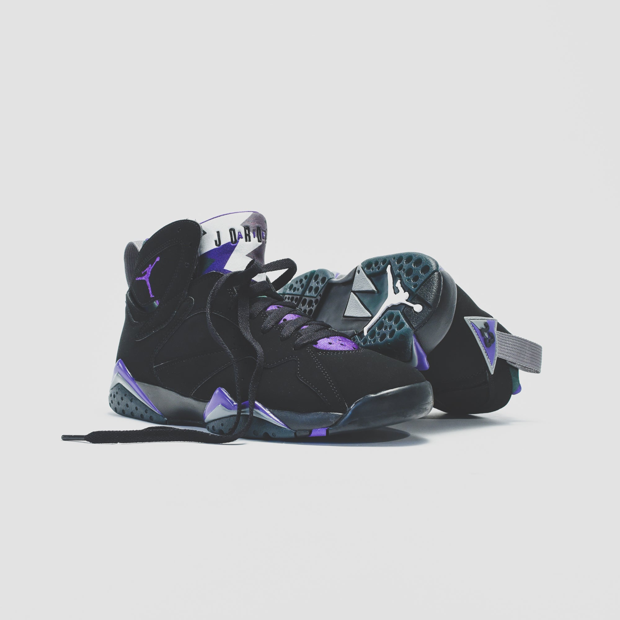 Nike GS Air Jordan 7 Retro - Black / Field Purple – Kith