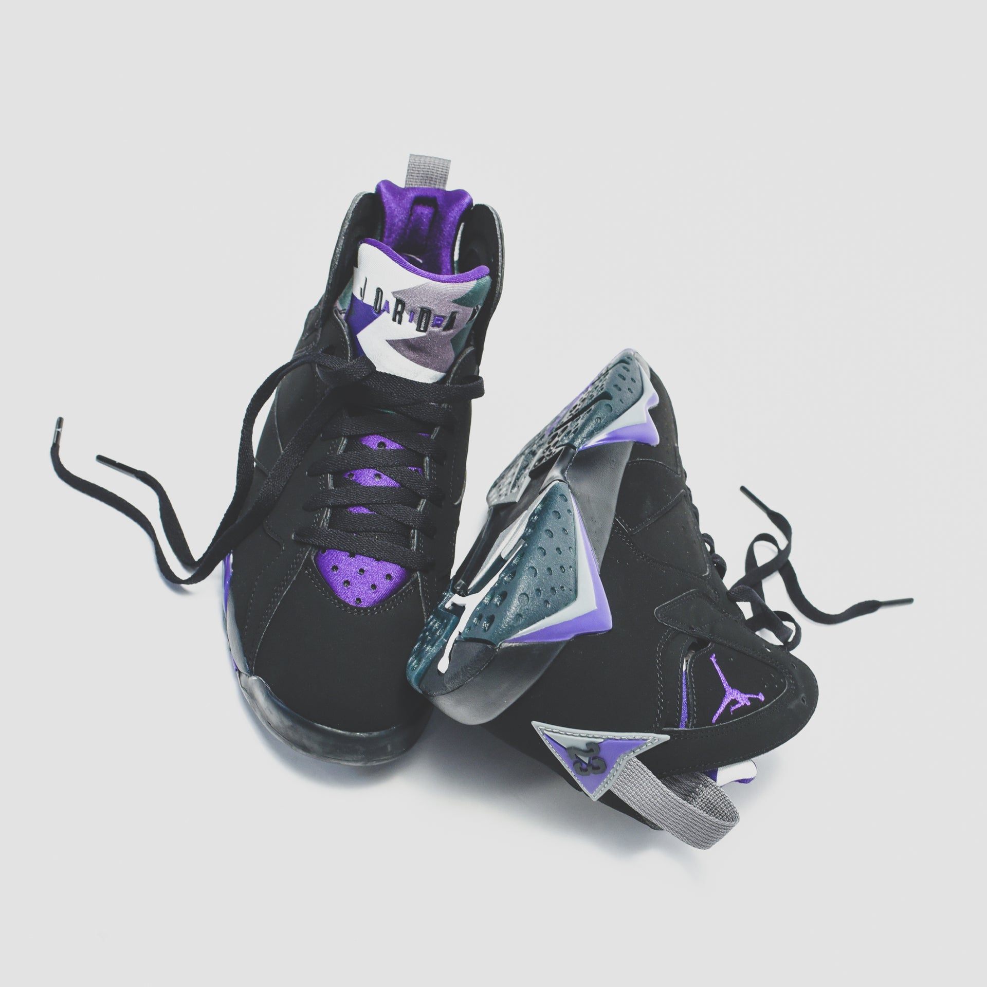 Nike Air Jordan 7 Retro - Black / Field Purple