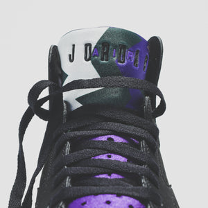 Nike GS Air Jordan 7 Retro - Black / Field Purple