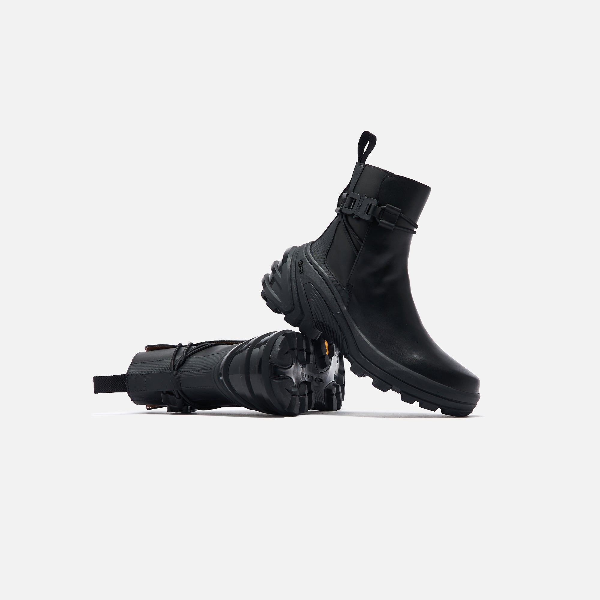 1017 Alyx 9SM Low Buckle Boot with Fixed Sole - Black – Kith