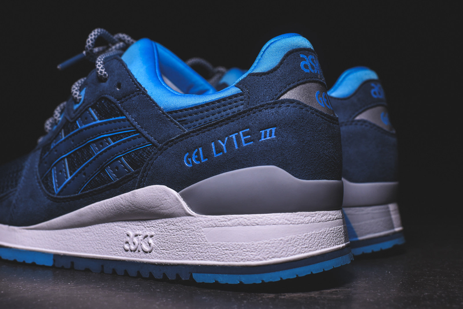 Asics Gel Lyte III - Navy / Blue – Kith