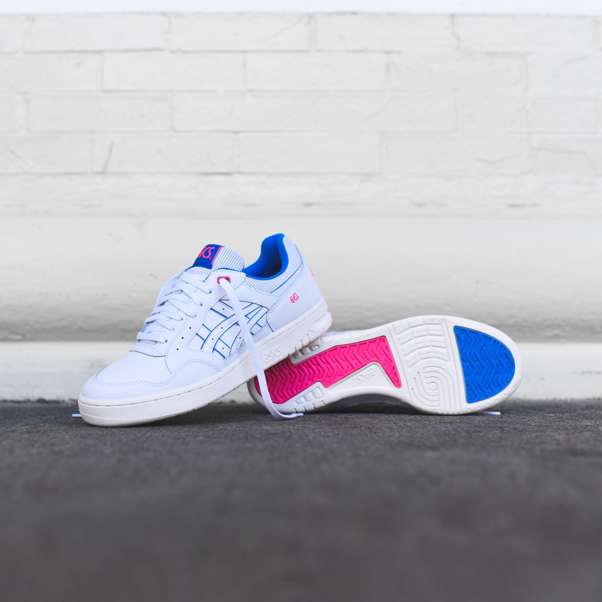 Asics Gel Circut White Blue Kith