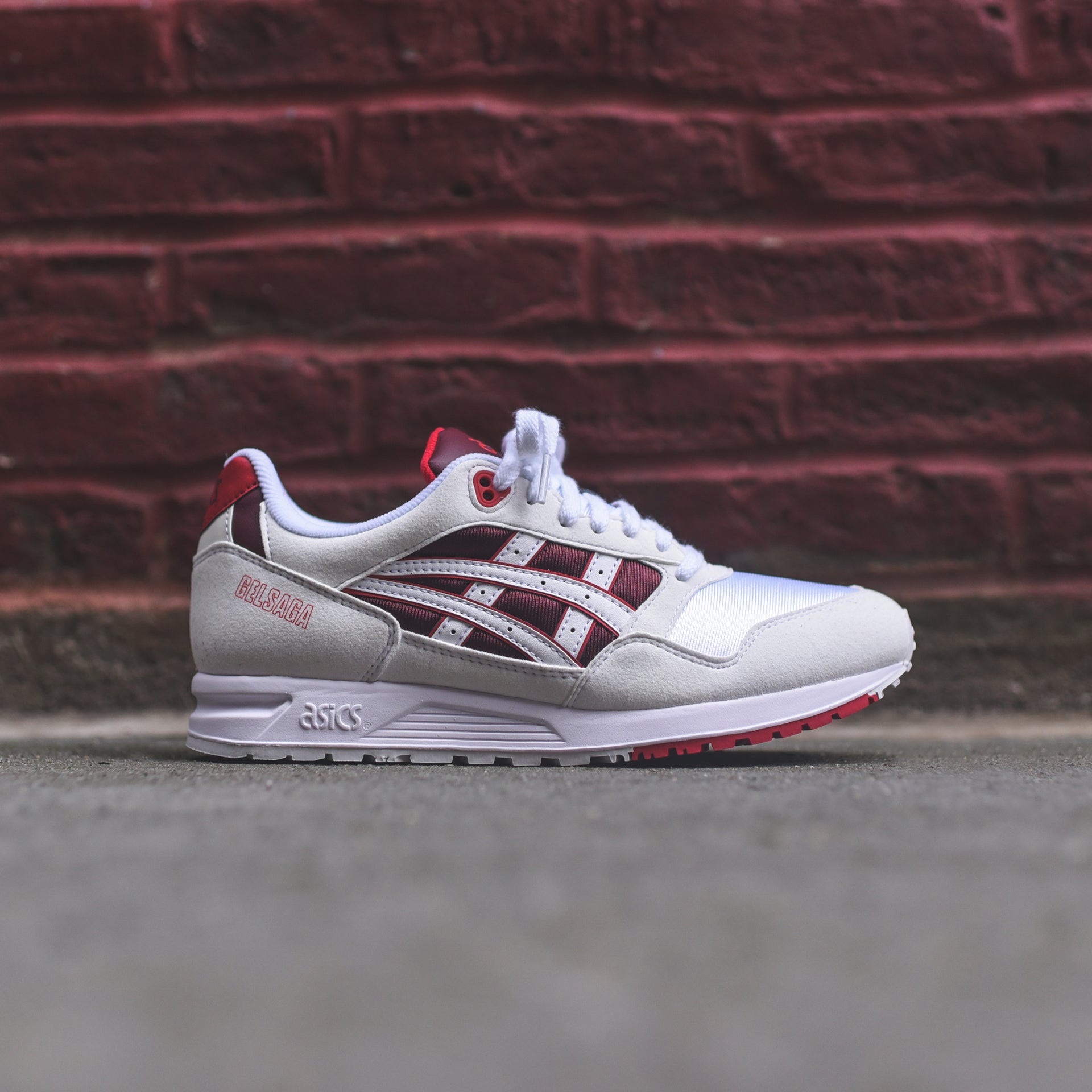 Asics Gel Saga - White / Red