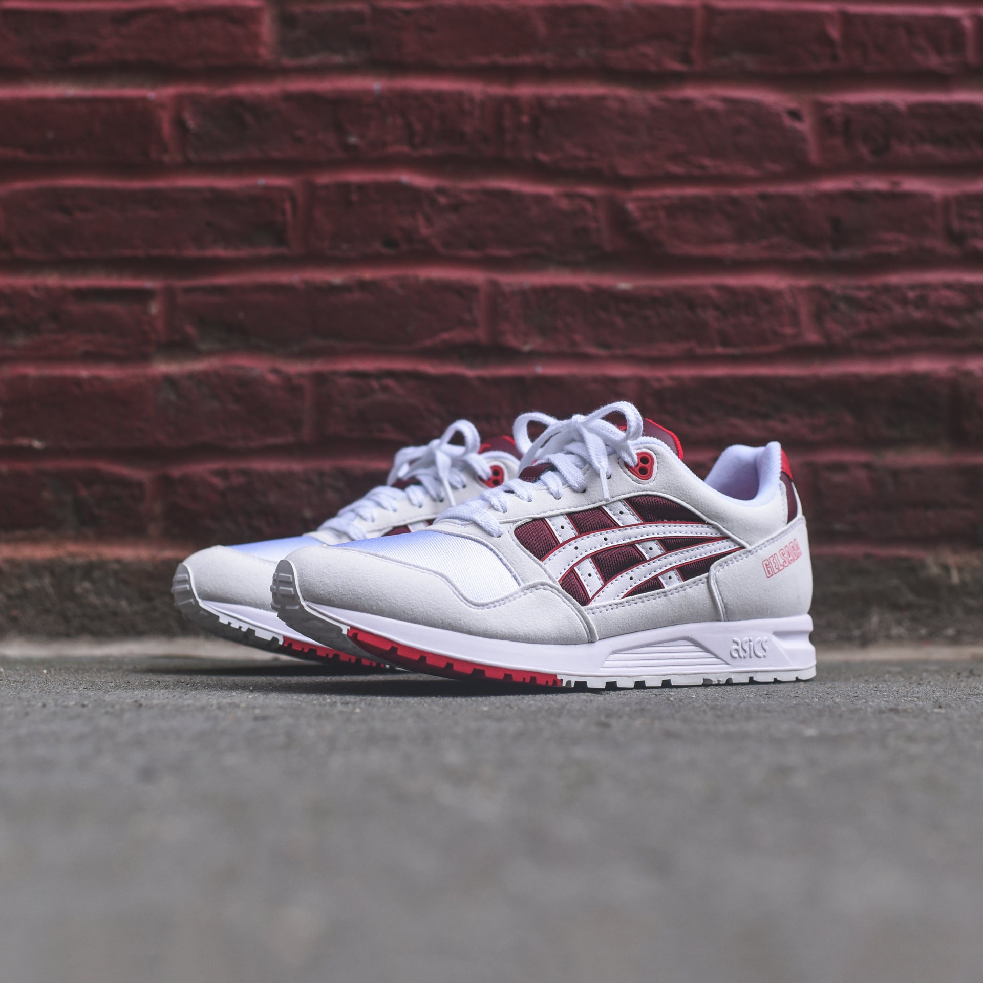 Asics Gel Saga - White / Red