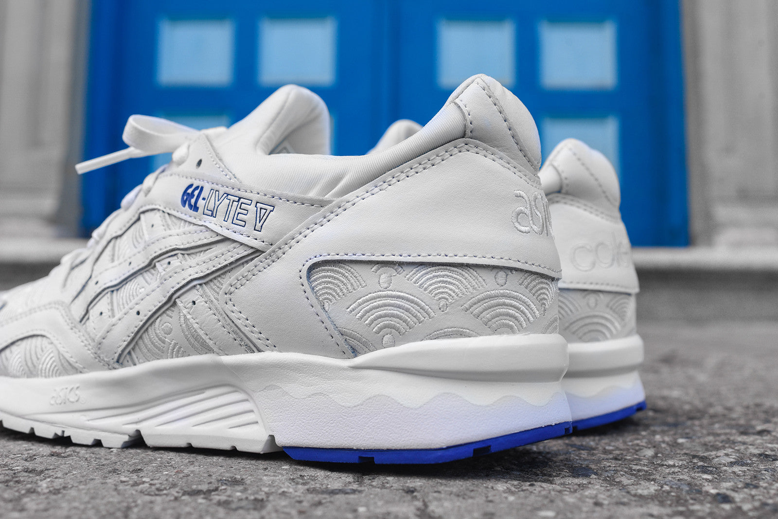 Asics x Colette Gel Lyte V - White / Blue – Kith