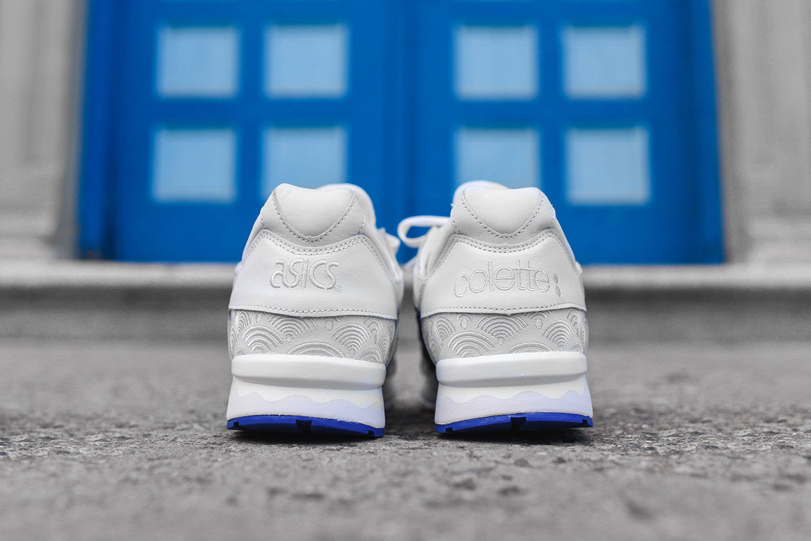 Asics x Colette Gel Lyte V - White / Blue – Kith