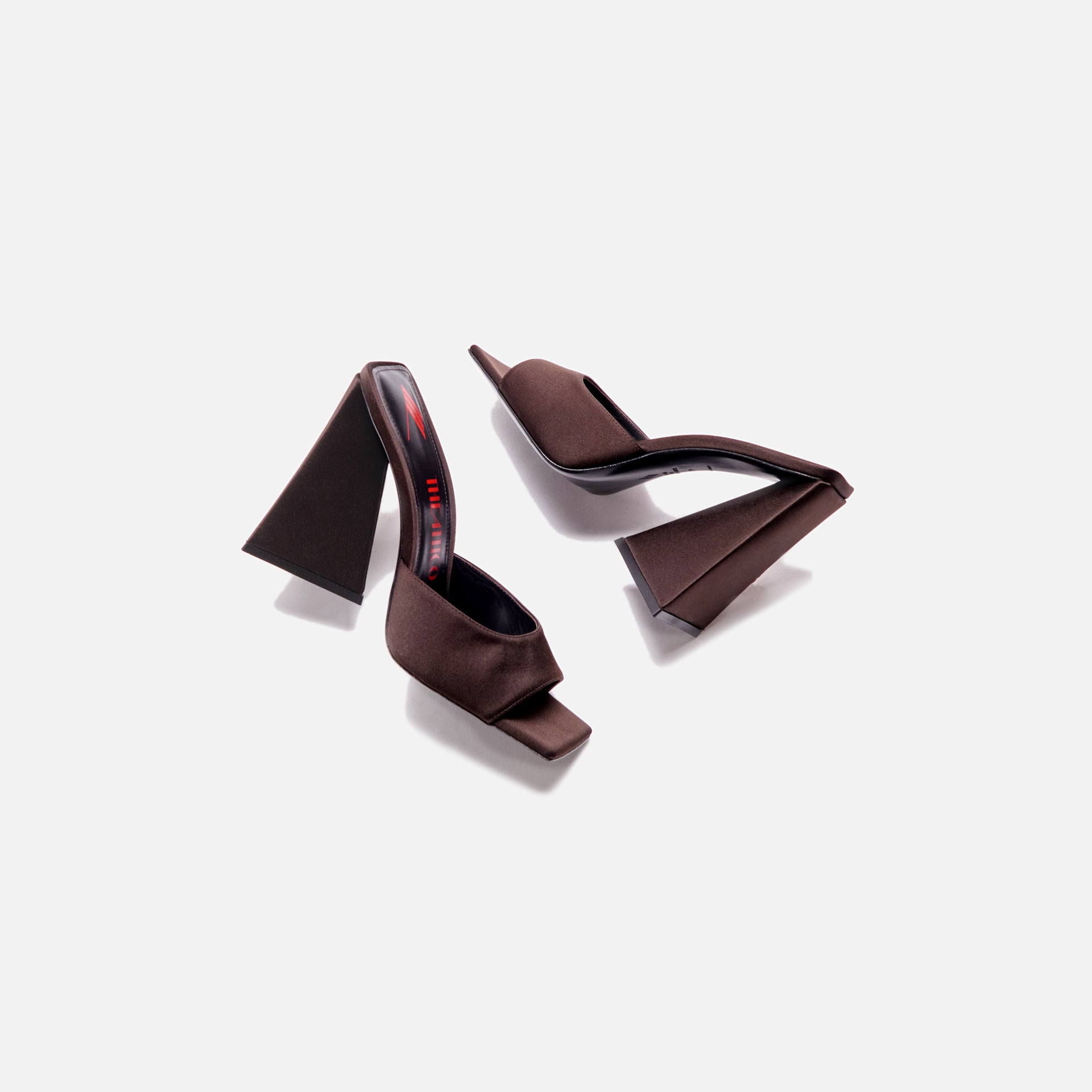 The Attico for Kith Devon Mule 115mm - Cacao