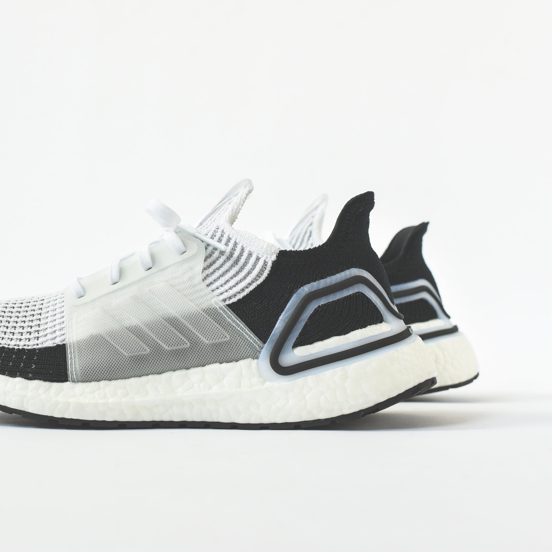 adidas UltraBoost 19 - White / Core Black / Grey Four