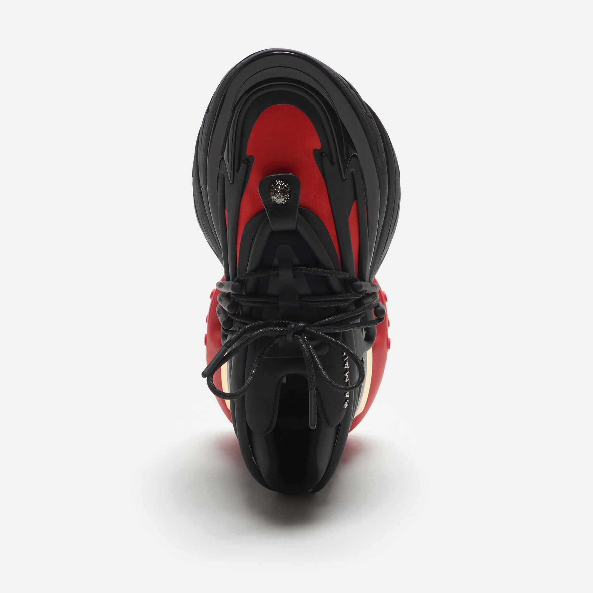 Balmain Unicorn - Neoprene / Calfskin Noir / Rouge