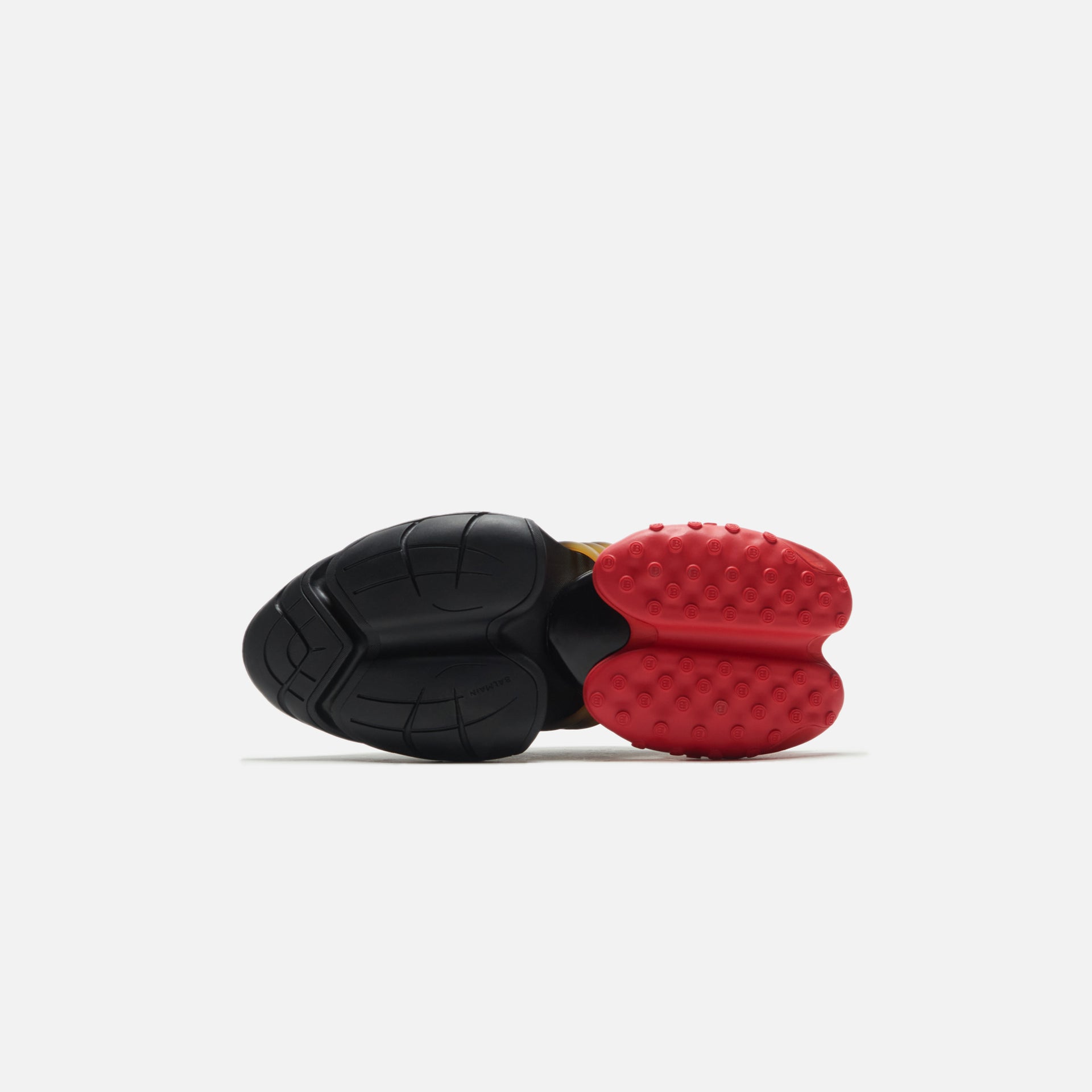 Balmain Unicorn - Neoprene / Calfskin Noir / Rouge