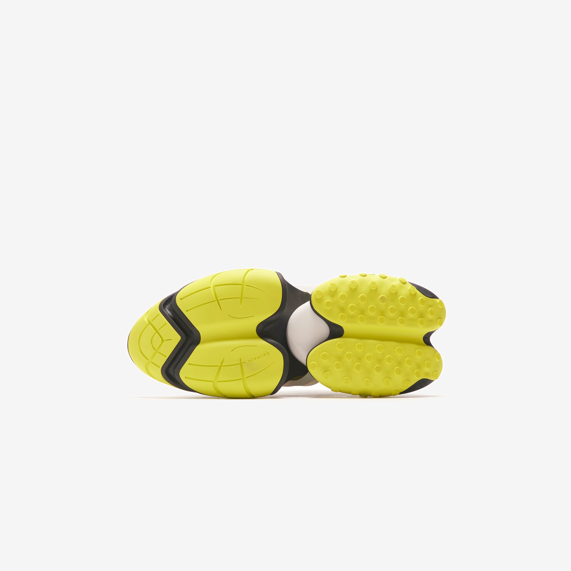 Balmain Unicorn - Neoprene / Metallic Mesh Noir / Vert Fluo
