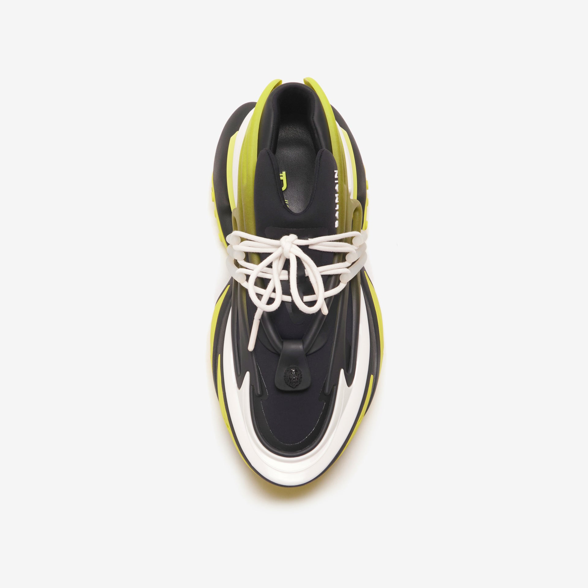 Balmain Unicorn - Neoprene / Metallic Mesh Noir / Vert Fluo
