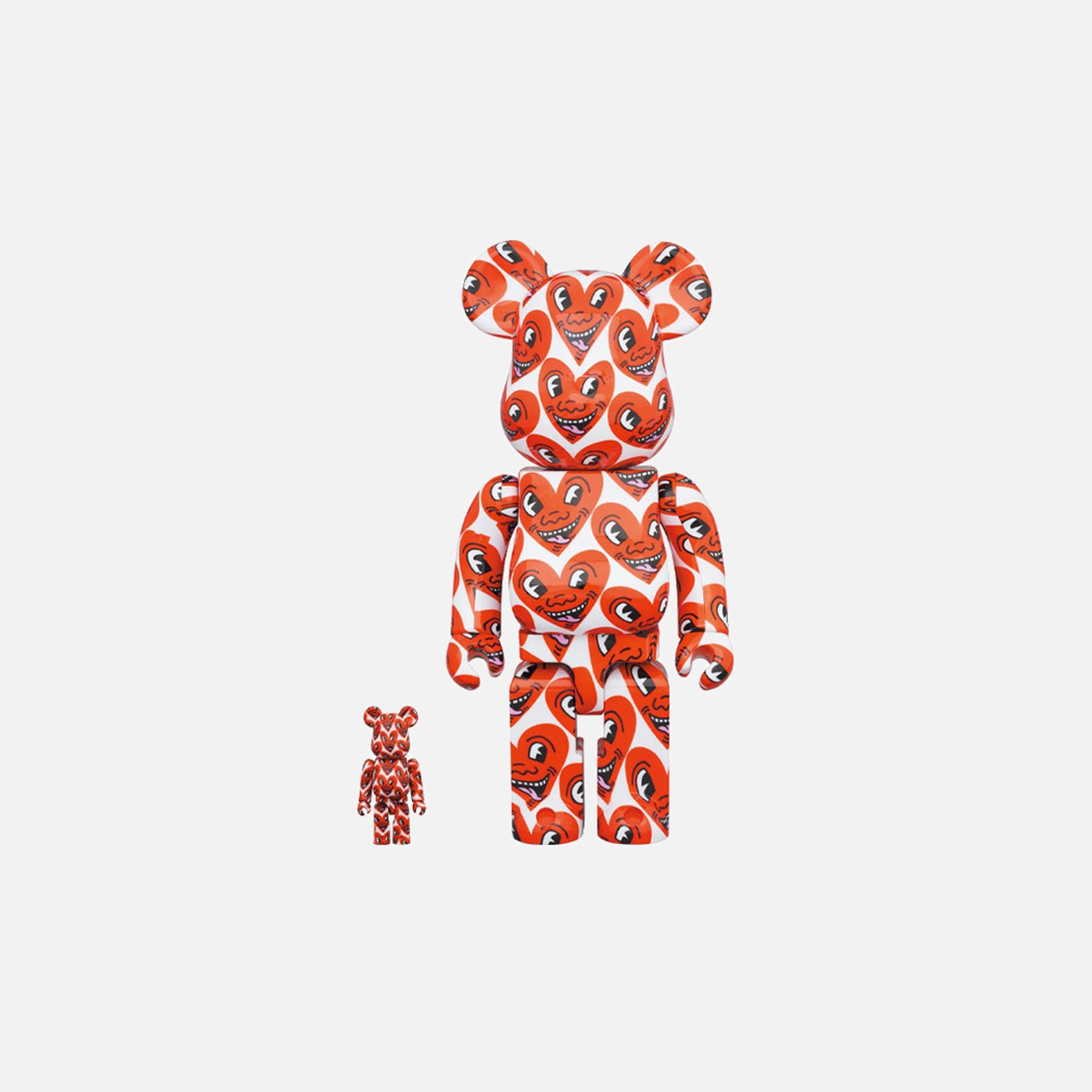 BearBrick Keith Haring #6 100% + 400% – Kith