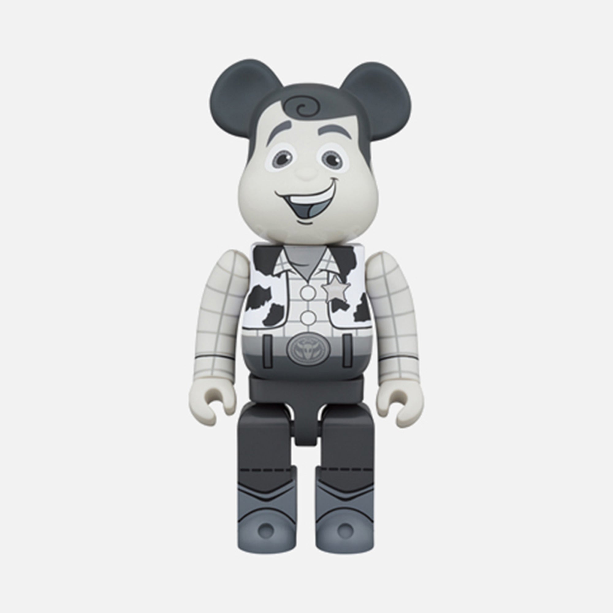 Medicom Toy Be@rbrick Woody B&W Ver 1000% – Kith