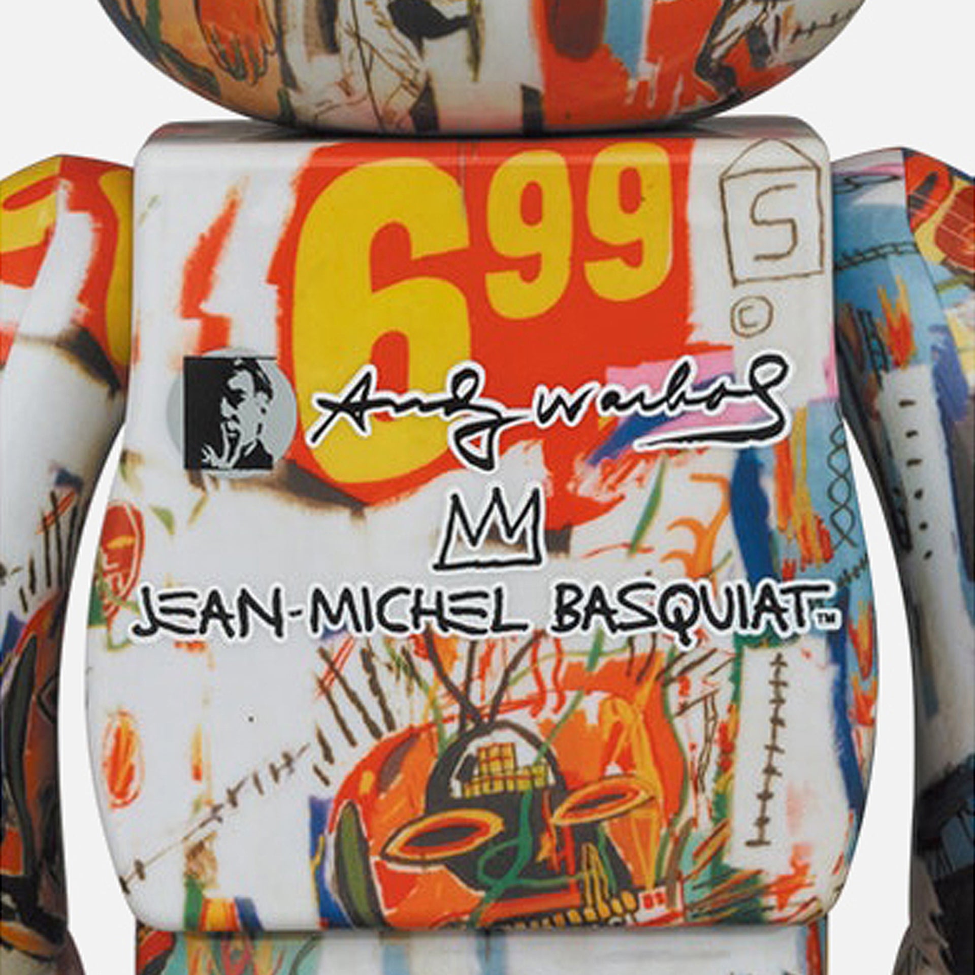 Medicom Toy Andy Warhol x Jean-Michel Basquiat #4 400%