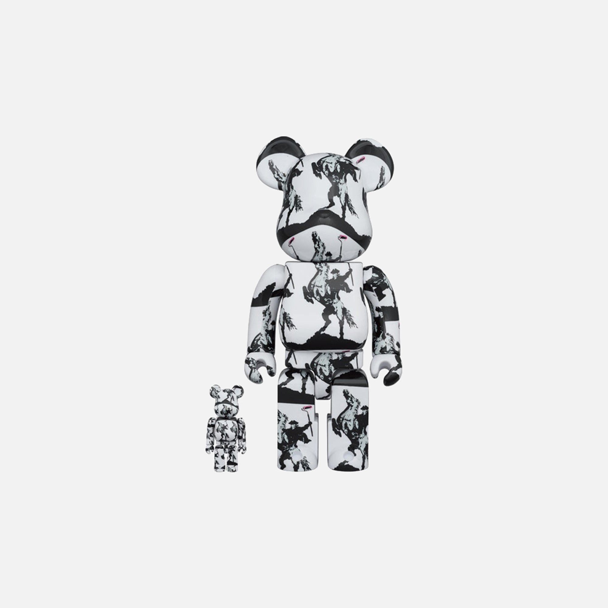 Medicom Toy Be@rbrick Highwayman 400% + 100% – Kith