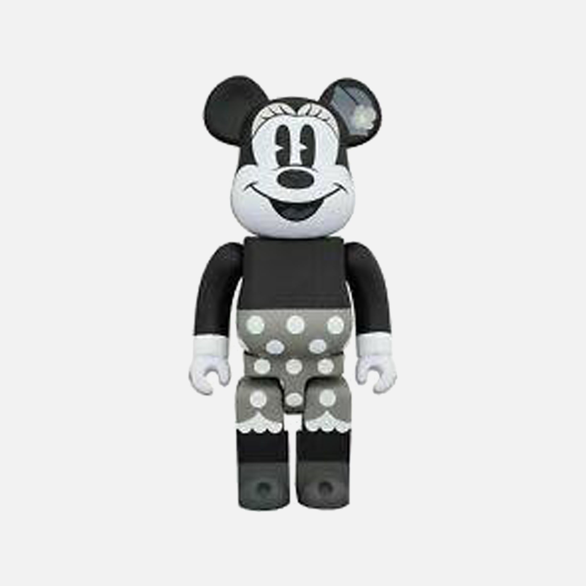 BearBrick Minnie Mouse B&W 1000%