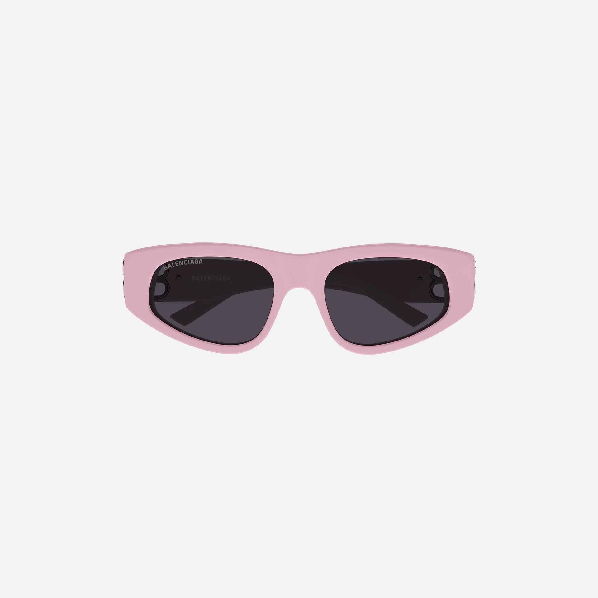 Balenciaga BB Logo Hinge Frame - Pink / Grey Lens