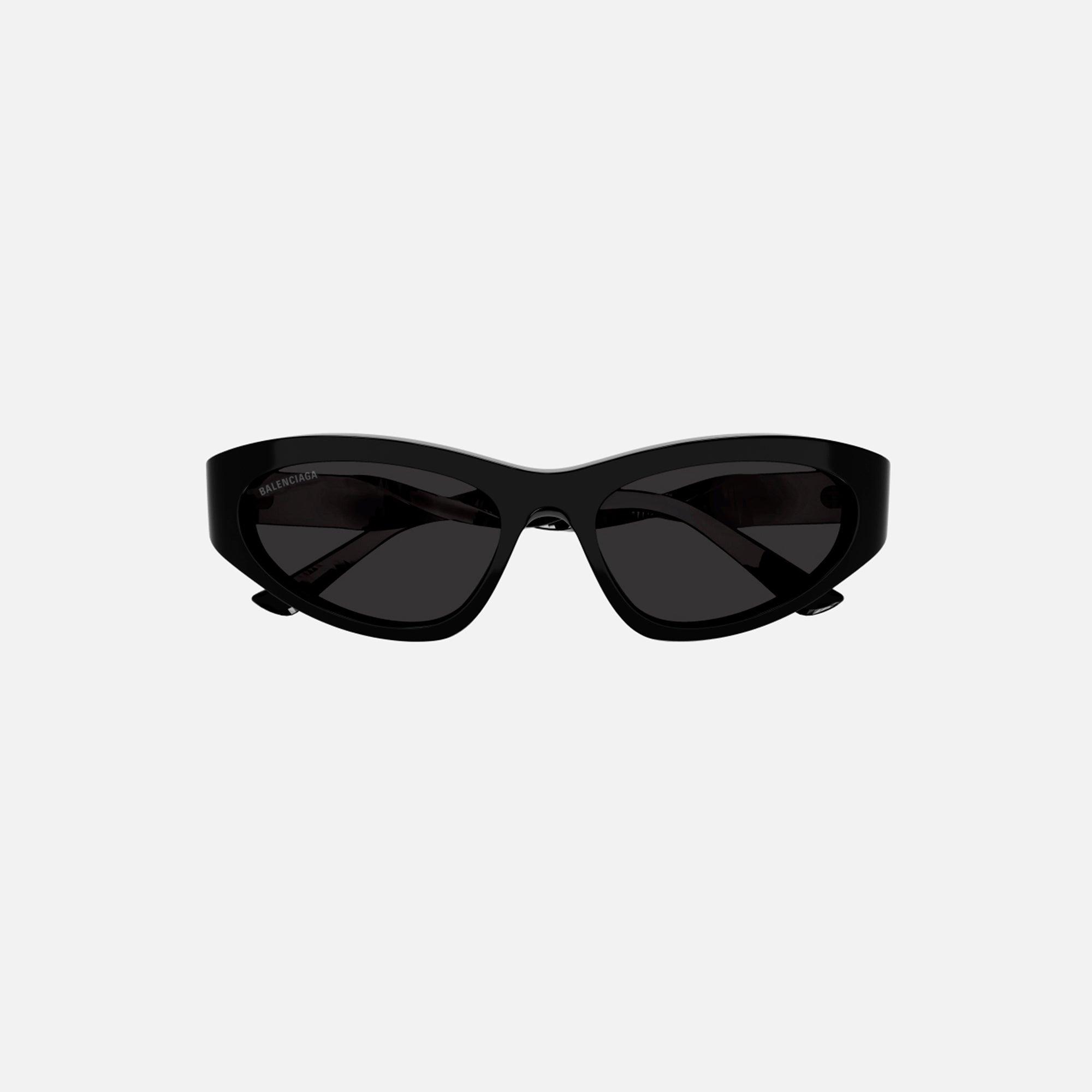 Balenciaga Oval Cat Eye Sunglasses - Black – Kith