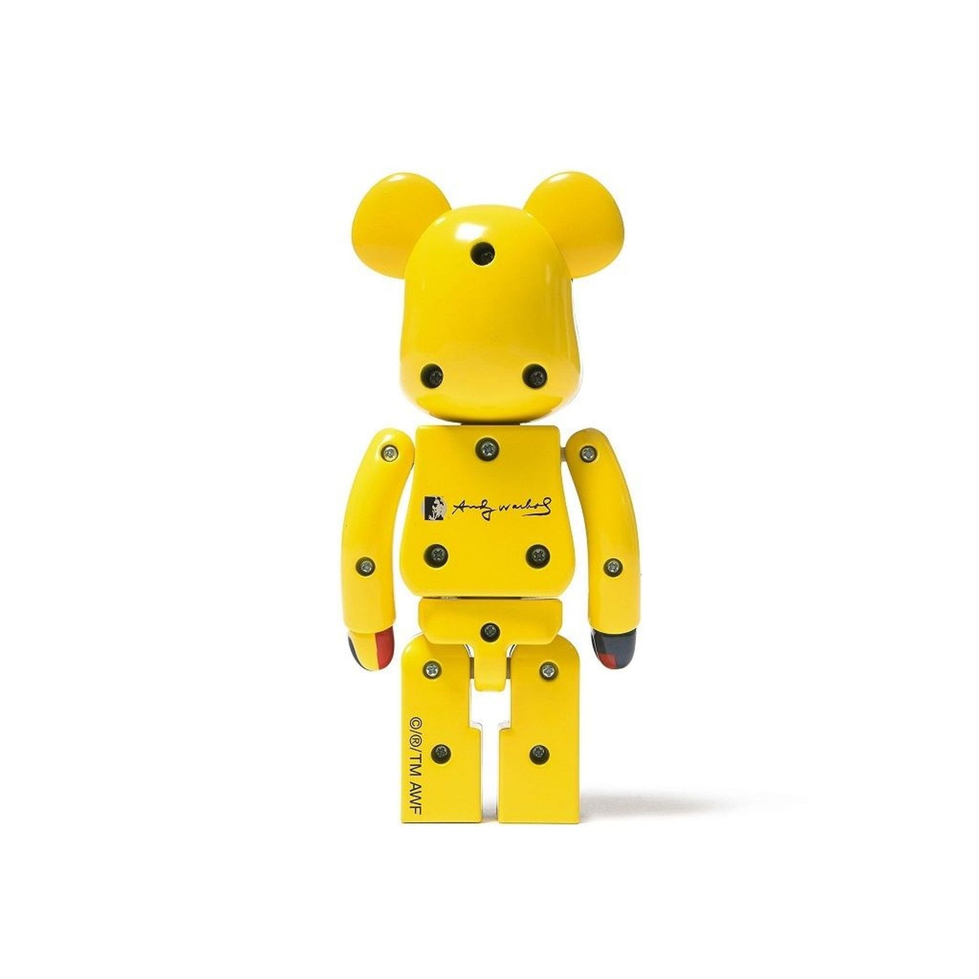 BearBrick Super Alloyed Andy Warhol Silkscreen 200 - Multicolor