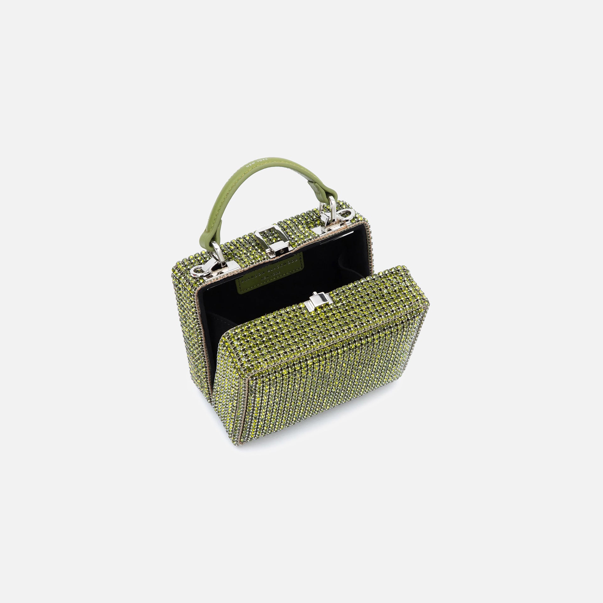 Brandon Blackwood Rhinestone Mini Kendrick Trunk - Green