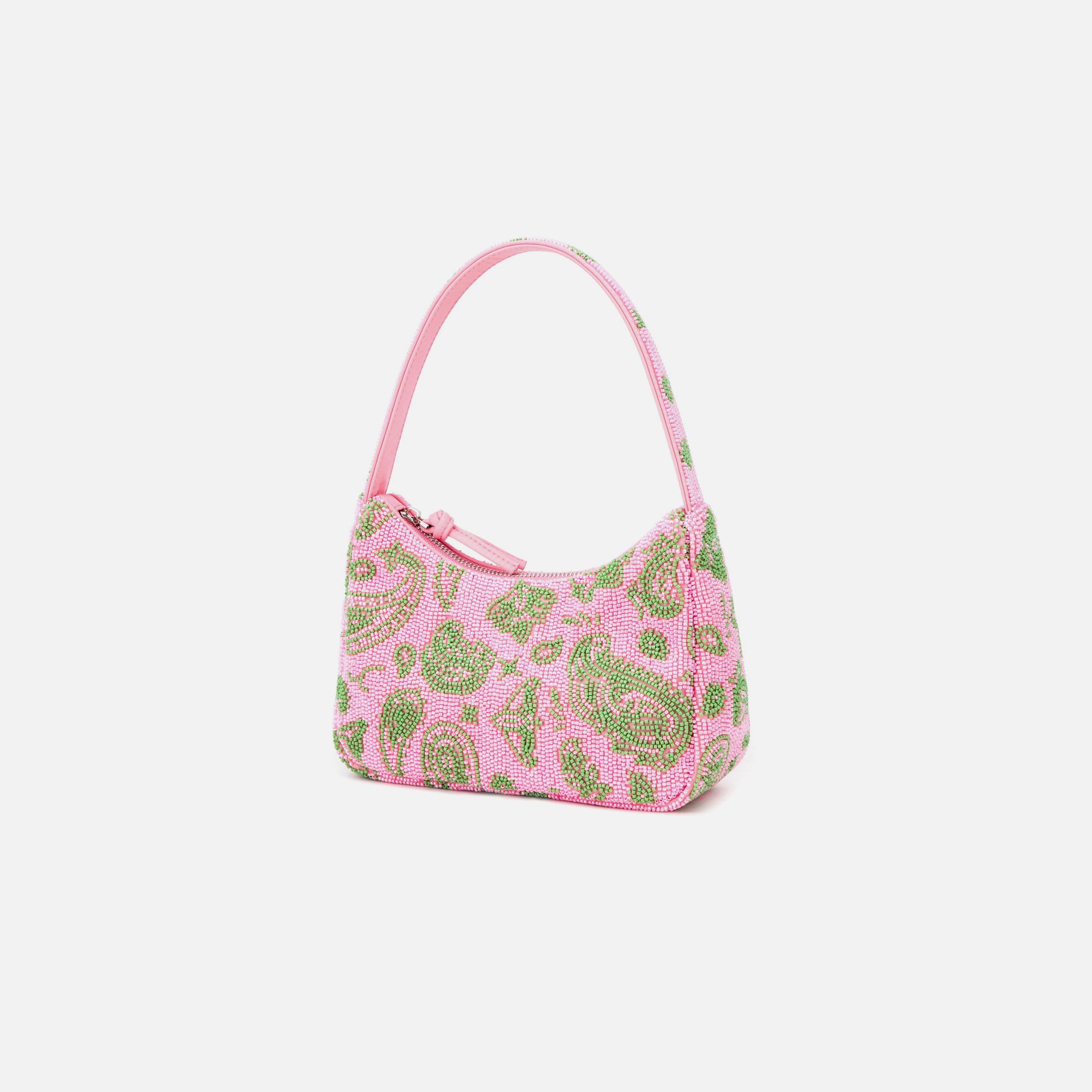 Brandon Blackwood Paisley Beaded Syls - Pink