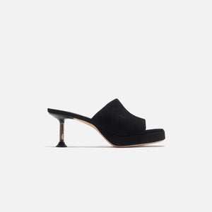 By Far Cala Suede Leather - Black