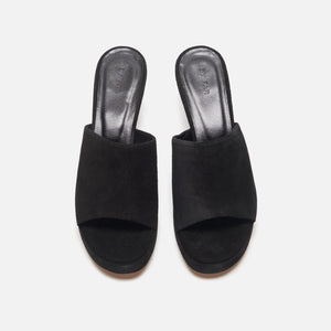 By Far Cala Suede Leather - Black