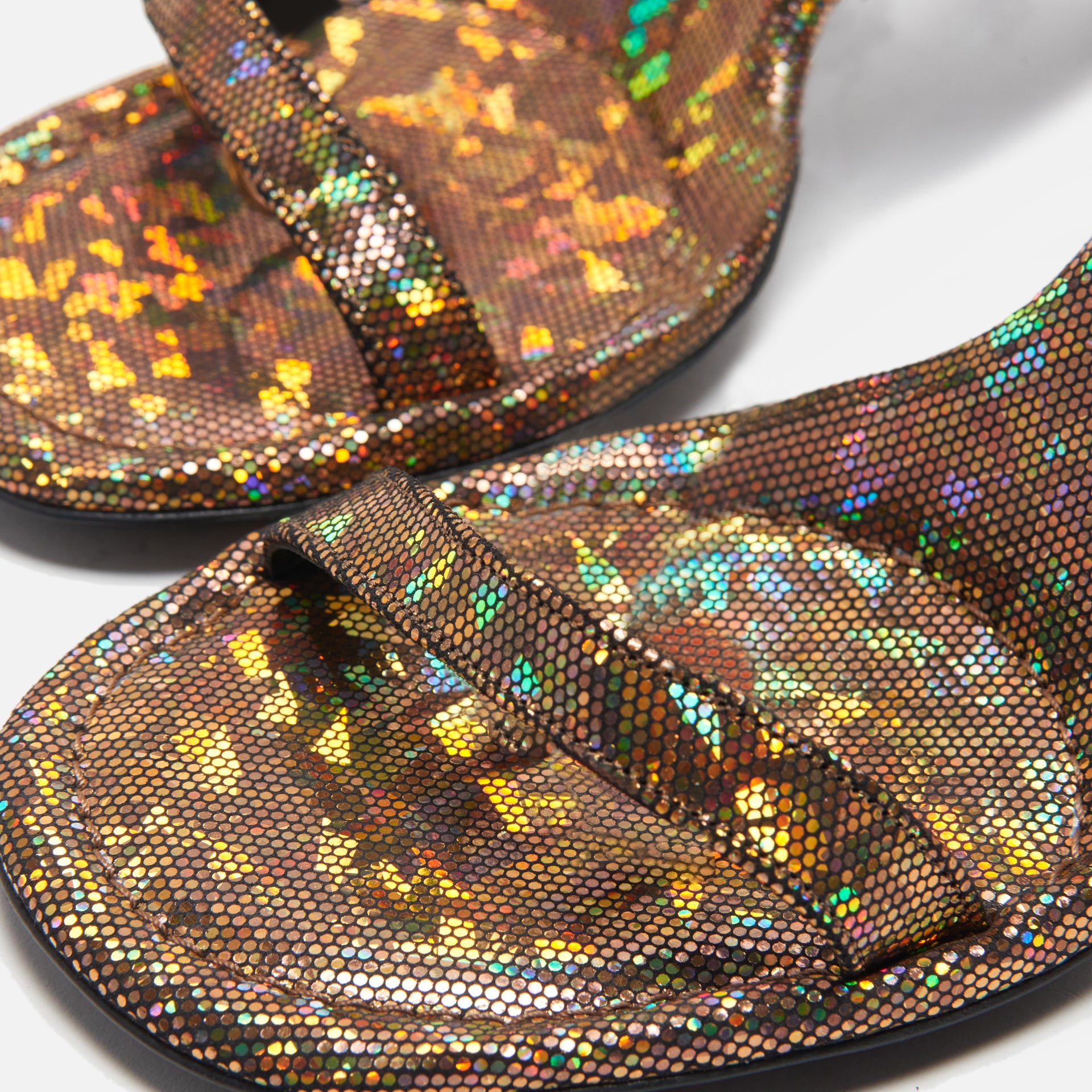 By Far Mia Hologram Leather - Disco Bronze