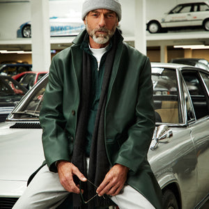 Kith for BMW Leather Royce Coat - Vitality